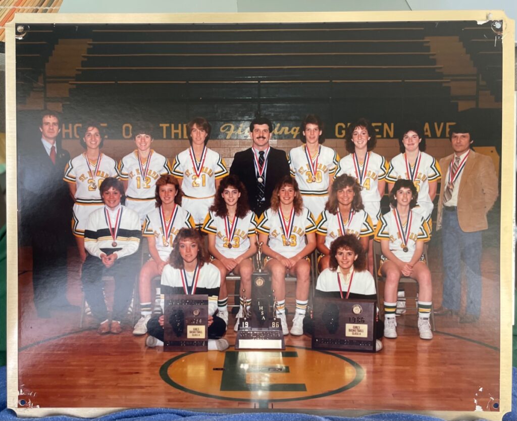 1986 St. Edwards basketball team